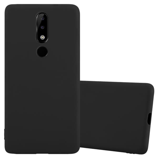 Nokia 5.1 PLUS / X5 Skal Fodral Case Cover Mobilskydd av flexibelt TPU-silikon