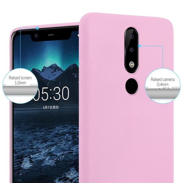 Nokia 5.1 PLUS / X5 Suojakuori Suojakotelo