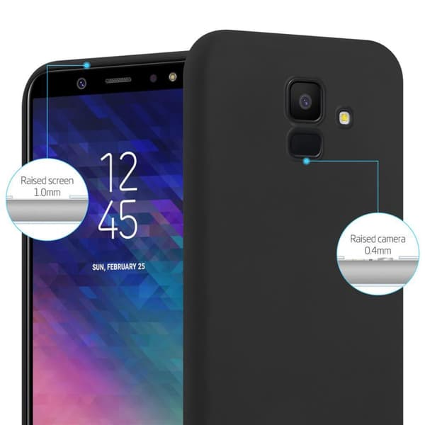 Samsung Galaxy J6 2018 Skal Fodral Case Cover Mobilskydd av flexibelt TPU-silikon