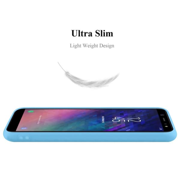 Samsung Galaxy J6 2018 Skal Fodral Case Cover Mobilskydd av flexibelt TPU-silikon