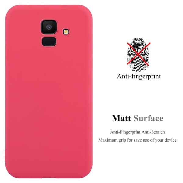 Samsung Galaxy J6 2018 Skal Fodral Case Cover Mobilskydd av flexibelt TPU-silikon