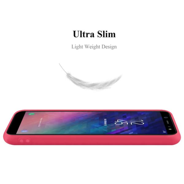 Samsung Galaxy J6 2018 Skal Fodral Case Cover Mobilskydd av flexibelt TPU-silikon