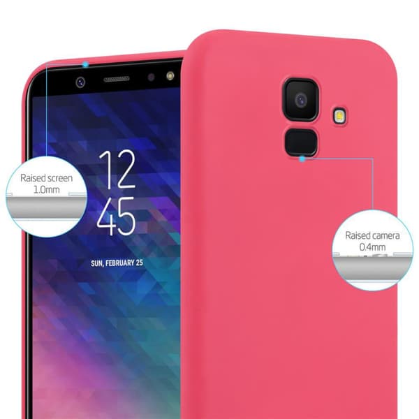 Samsung Galaxy J6 2018 Skal Fodral Case Cover Mobilskydd av flexibelt TPU-silikon