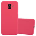 Miniatyrbild 1 av 8: Samsung Galaxy J6 2018 Skal Fodral Case Cover Mobilskydd av flexibelt TPU-silikon