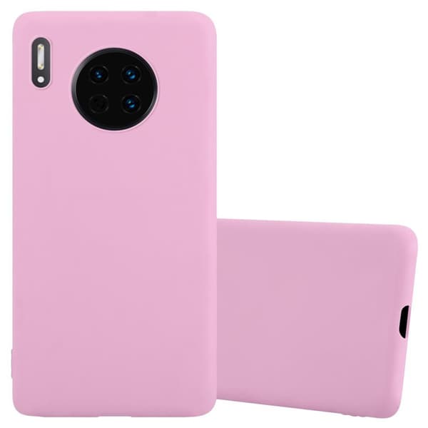 Huawei MATE 30 Suojakuori Suojakotelo CANDY VAALEANPUNAINEN