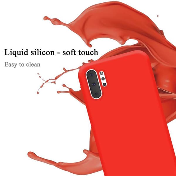 Samsung Galaxy NOTE 10 PLUS Skal Fodral av flexibelt TPU-silikon Case Cover
