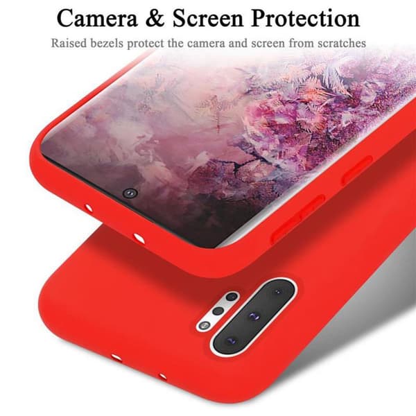 Samsung Galaxy NOTE 10 PLUS Skal Fodral av flexibelt TPU-silikon Case Cover