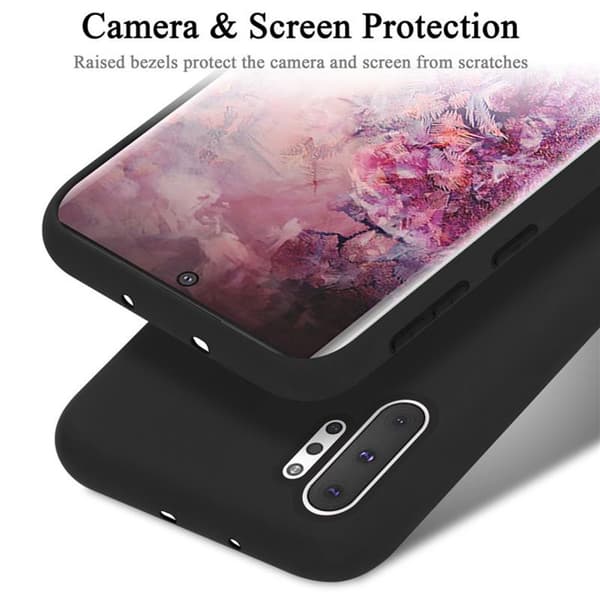 Samsung Galaxy NOTE 10 PLUS Skal Fodral av flexibelt TPU-silikon Case Cover