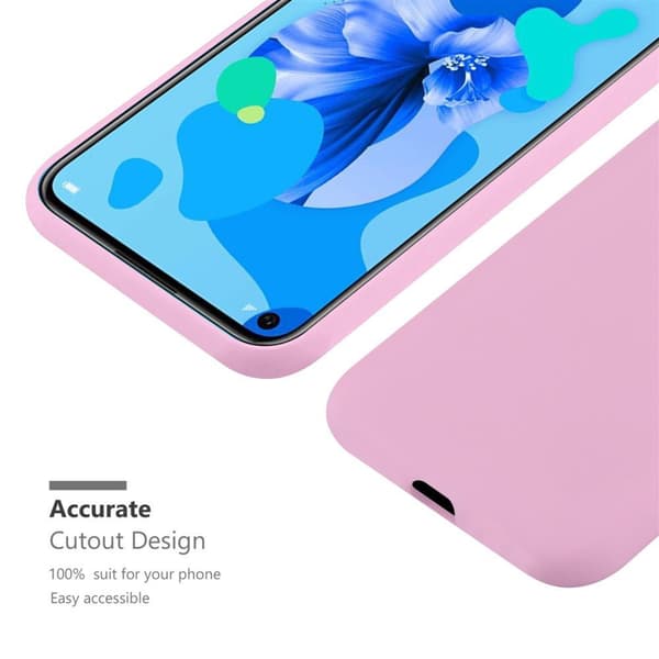 Huawei NOVA 5i / P20 LITE 2019 Skal Fodral Case Cover Mobilskydd av flexibelt TPU-silikon