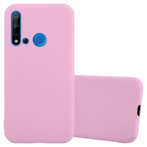 Huawei NOVA 5i / P20 LITE 2019 Skal Fodral Case Cover Mobilskydd av flexibelt TPU-silikon