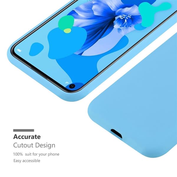 Huawei NOVA 5i / P20 LITE 2019 Skal Fodral Case Cover Mobilskydd av flexibelt TPU-silikon