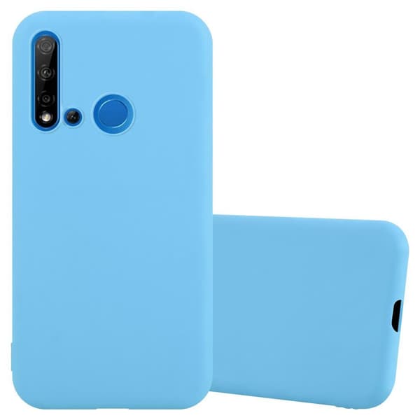 Huawei NOVA 5i / P20 LITE 2019 Skal Fodral Case Cover Mobilskydd av flexibelt TPU-silikon