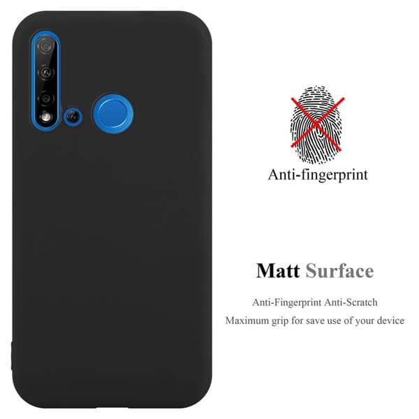 Huawei NOVA 5i / P20 LITE 2019 Skal Fodral Case Cover Mobilskydd av flexibelt TPU-silikon