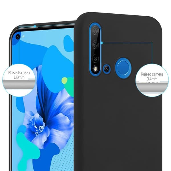 Huawei NOVA 5i / P20 LITE 2019 Skal Fodral Case Cover Mobilskydd av flexibelt TPU-silikon