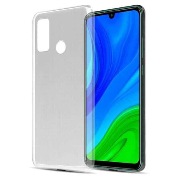 Huawei P SMART 2020 Suojakuori Suojakotelo valmistettu joustavasta TPU-silikonista TÄYSIN LÄPINÄKYVÄ