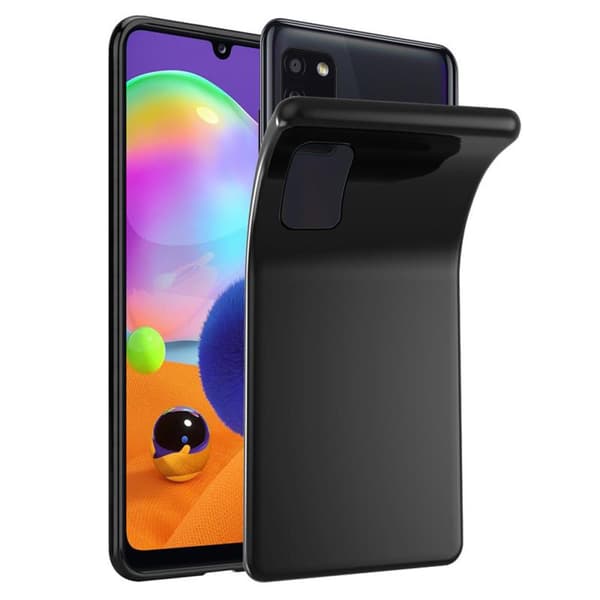 Samsung Galaxy A31 Skal Skal Fodral av flexibelt TPU-silikon Mobilskydd