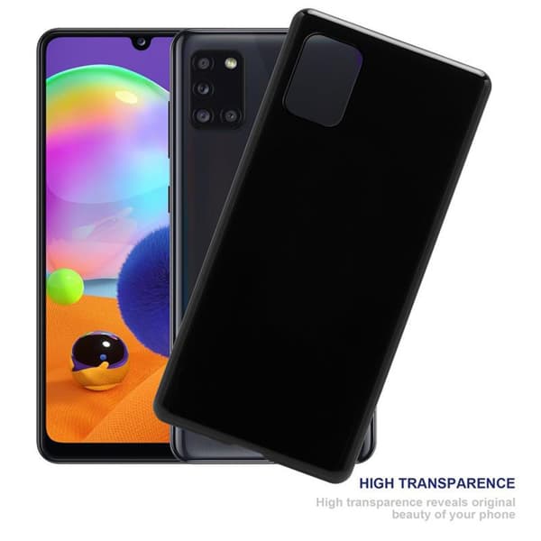 Samsung Galaxy A31 Skal Skal Fodral av flexibelt TPU-silikon Mobilskydd
