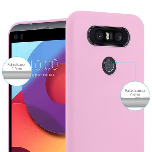 LG Q8 Skal Fodral Case Cover Mobilskydd av flexibelt TPU-silikon