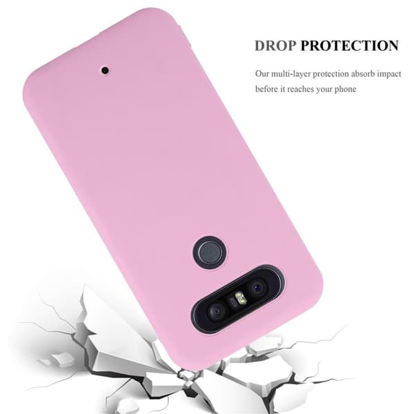 LG Q8 Skal Fodral Case Cover Mobilskydd av flexibelt TPU-silikon