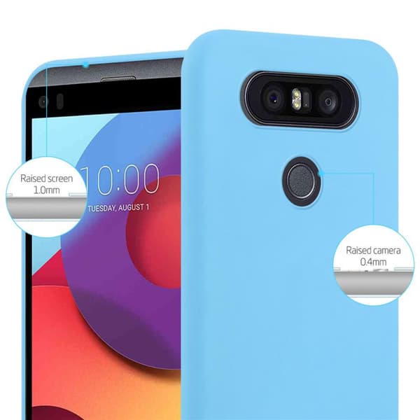 LG Q8 Skal Fodral Case Cover Mobilskydd av flexibelt TPU-silikon