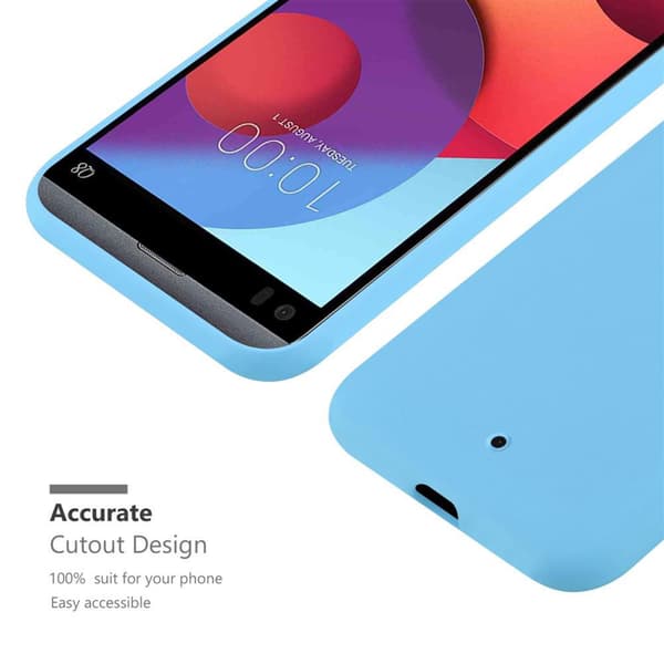 LG Q8 Skal Fodral Case Cover Mobilskydd av flexibelt TPU-silikon