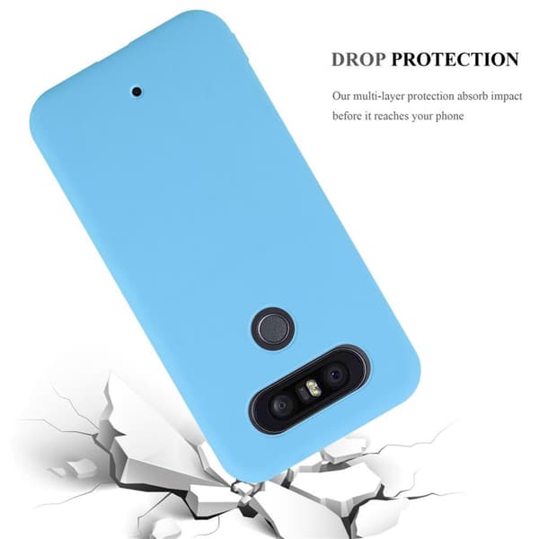 LG Q8 Skal Fodral Case Cover Mobilskydd av flexibelt TPU-silikon