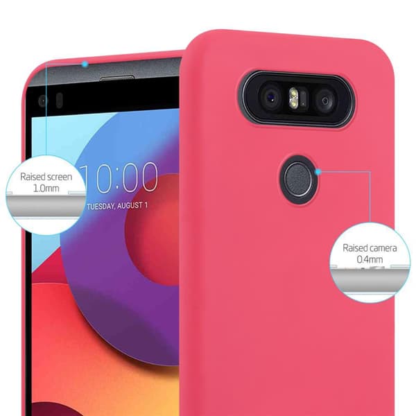 LG Q8 Skal Fodral Case Cover Mobilskydd av flexibelt TPU-silikon