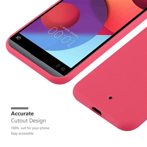 LG Q8 Skal Fodral Case Cover Mobilskydd av flexibelt TPU-silikon