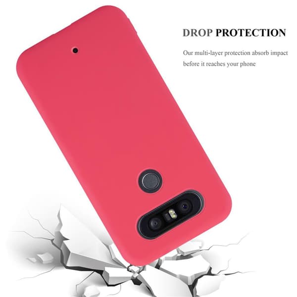 LG Q8 Skal Fodral Case Cover Mobilskydd av flexibelt TPU-silikon