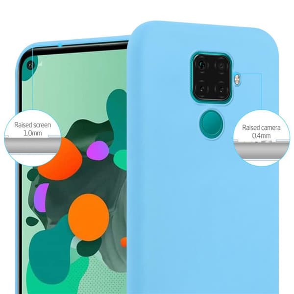 Huawei MATE 30 LITE Skal Fodral Case Cover Mobilskydd av flexibelt TPU-silikon