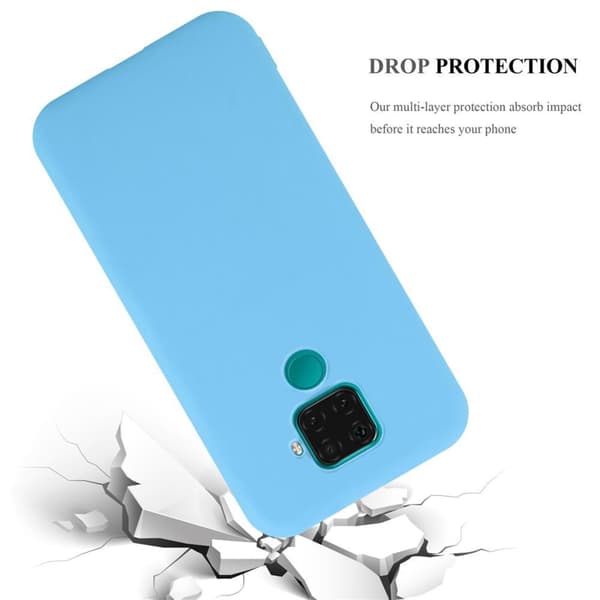 Huawei MATE 30 LITE Skal Fodral Case Cover Mobilskydd av flexibelt TPU-silikon