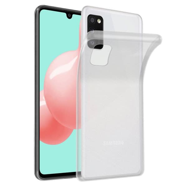 Samsung Galaxy A41 Skal Skal Fodral av flexibelt TPU-silikon Mobilskydd