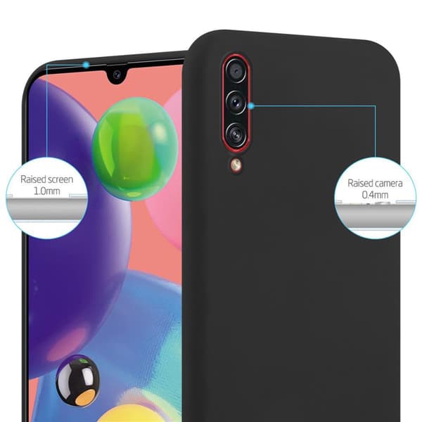 Samsung Galaxy A70 / A70s Skal Fodral Case Cover Mobilskydd av flexibelt TPU-silikon