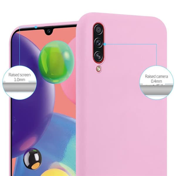 Samsung Galaxy A70 / A70s Skal Fodral Case Cover Mobilskydd av flexibelt TPU-silikon