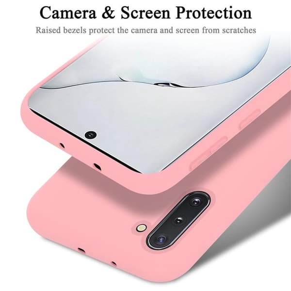 Samsung Galaxy NOTE 10 Suojakotelo Suojakuori valmistettu joustavasta TPU-silikonista