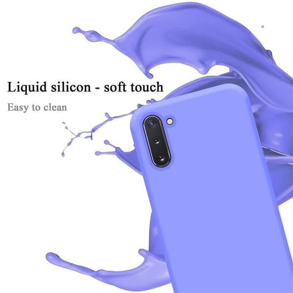 Samsung Galaxy NOTE 10 Suojakotelo Suojakuori valmistettu joustavasta TPU-silikonista