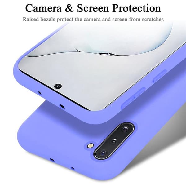 Samsung Galaxy NOTE 10 Suojakotelo Suojakuori valmistettu joustavasta TPU-silikonista