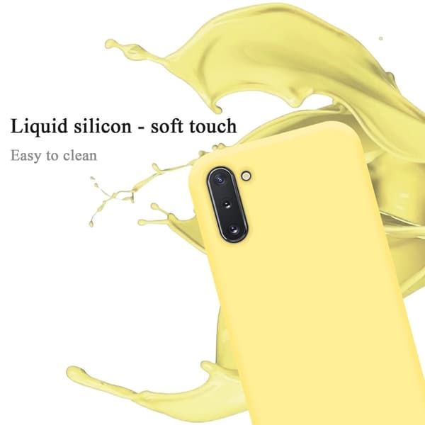 Samsung Galaxy NOTE 10 Suojakotelo Suojakuori valmistettu joustavasta TPU-silikonista