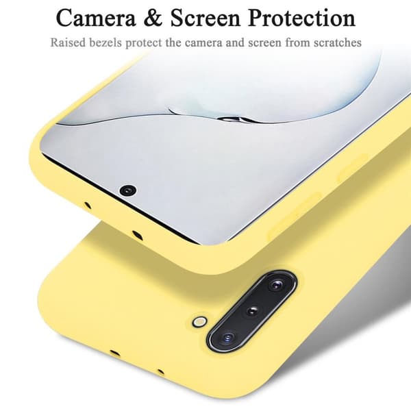 Samsung Galaxy NOTE 10 Suojakotelo Suojakuori valmistettu joustavasta TPU-silikonista