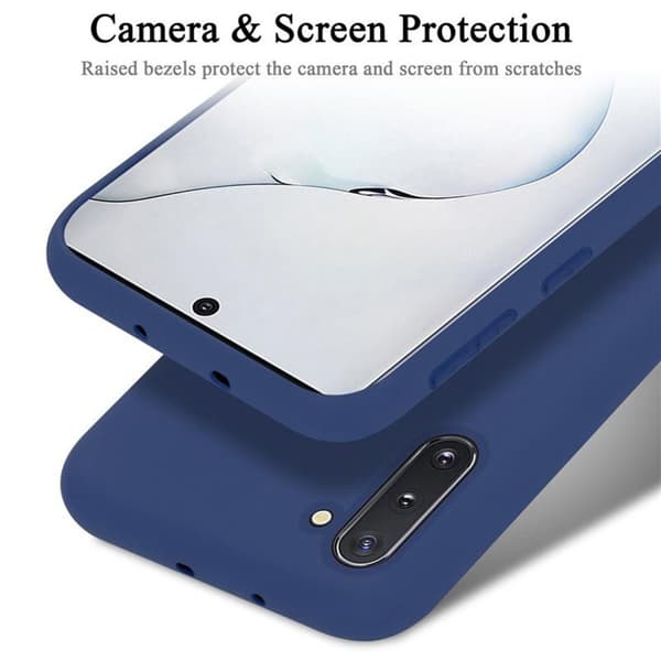 Samsung Galaxy NOTE 10 Suojakotelo Suojakuori valmistettu joustavasta TPU-silikonista