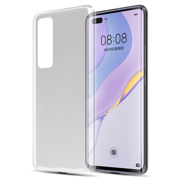 Huawei NOVA 7 PRO 5G Skal Skal Fodral av flexibelt TPU-silikon Mobilskydd HELT TRANSPARENT