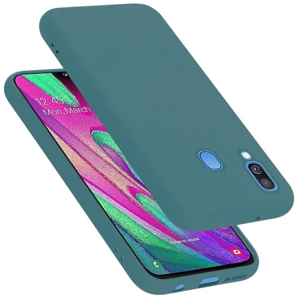 Samsung Galaxy A40 Suojakotelo Suojakuori valmistettu joustavasta TPU-silikonista