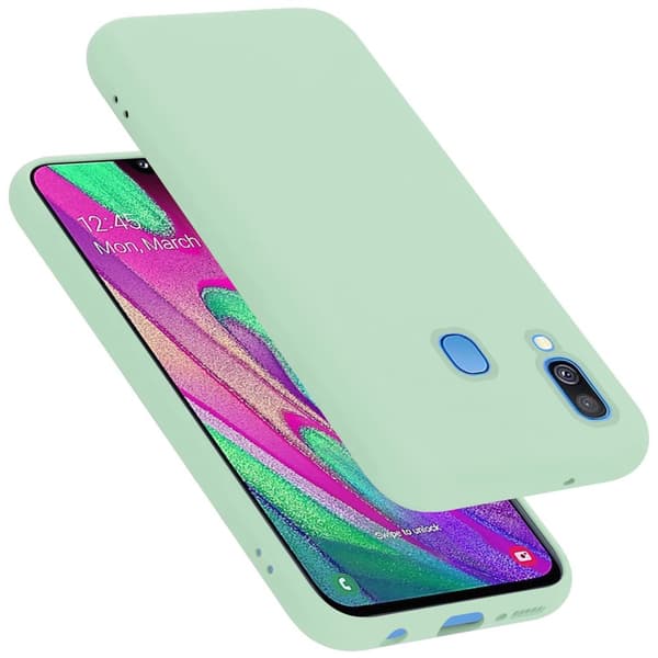 Samsung Galaxy A40 Suojakotelo Suojakuori valmistettu joustavasta TPU-silikonista
