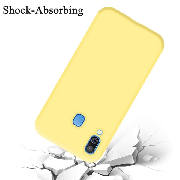 Samsung Galaxy A40 Suojakotelo Suojakuori valmistettu joustavasta TPU-silikonista