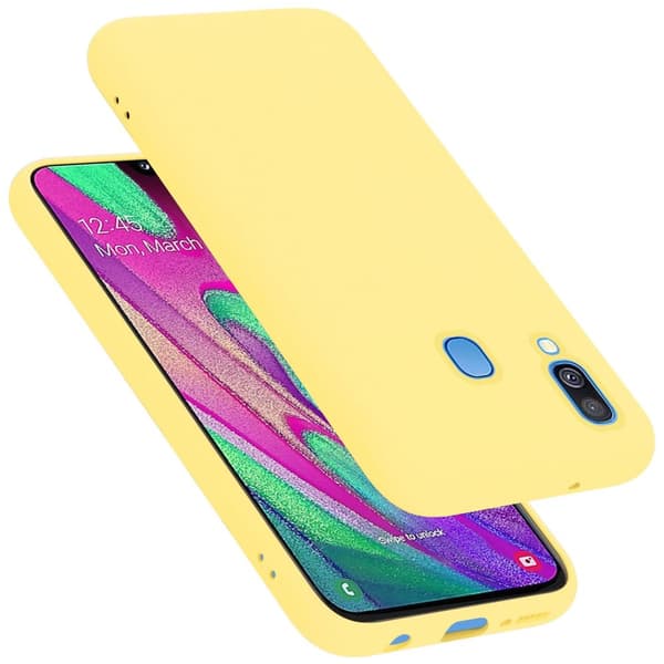 Samsung Galaxy A40 Suojakotelo Suojakuori valmistettu joustavasta TPU-silikonista
