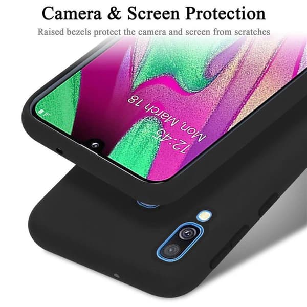 Samsung Galaxy A40 Suojakotelo Suojakuori valmistettu joustavasta TPU-silikonista