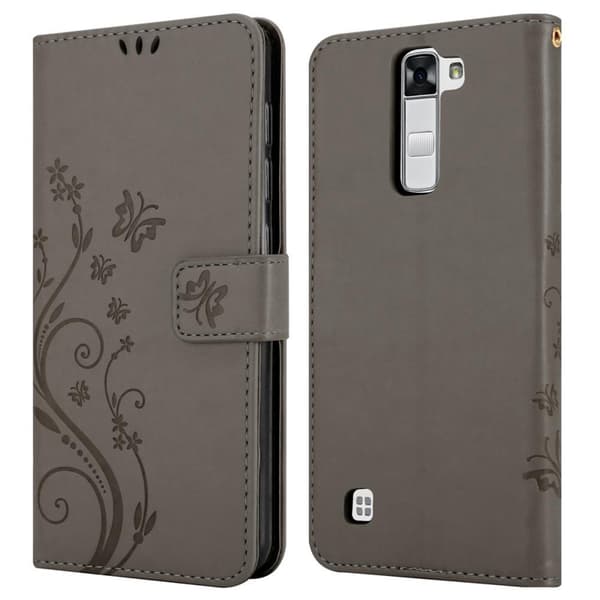 LG K7 2016 Pungetui Cover Blomster ()