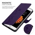 Miniatyrbillede 5 af 8: LG K7 2016 Pungetui Cover Blomster ()