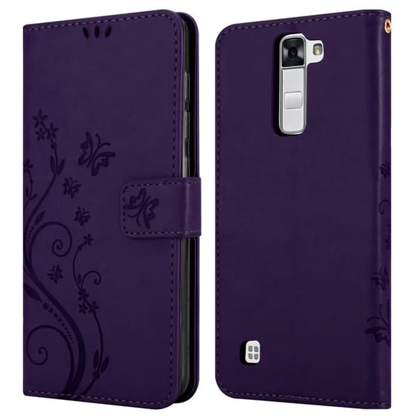 LG K7 2016 Pungetui Cover Blomster ()
