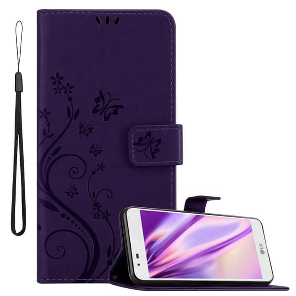 LG K7 2016 Pungetui Cover Blomster ()